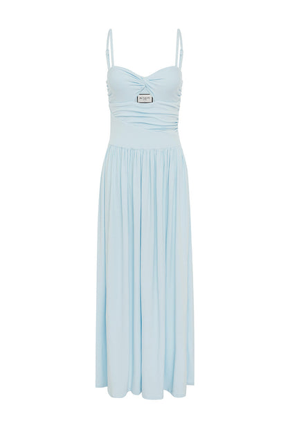 Libertine Maxi Dress - Sky Blue