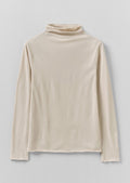 High Neck Soft Cotton Tee | Pebble Moon