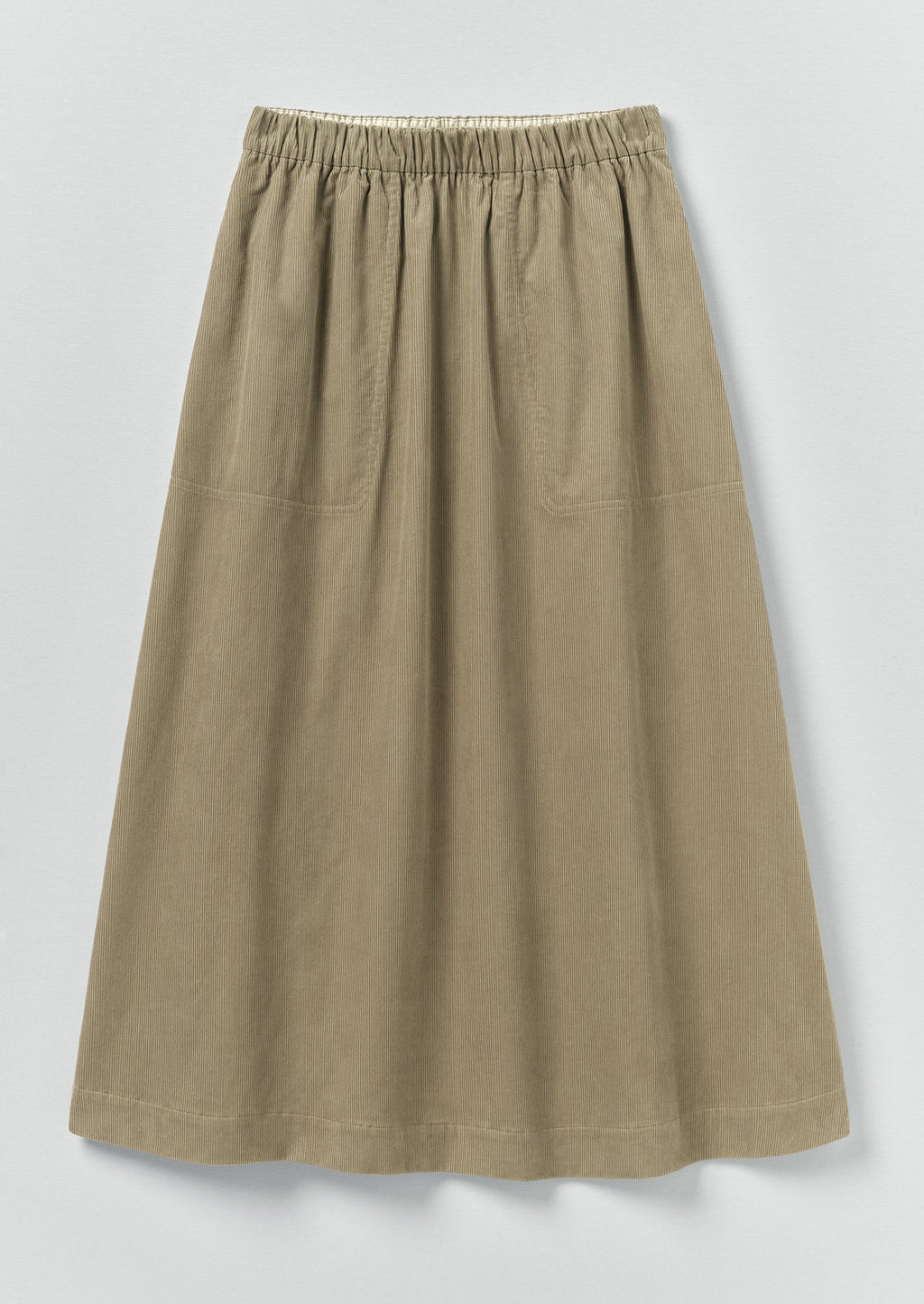 Organic Cord Pull On Skirt | Spelt