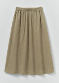 Organic Cord Pull On Skirt | Spelt