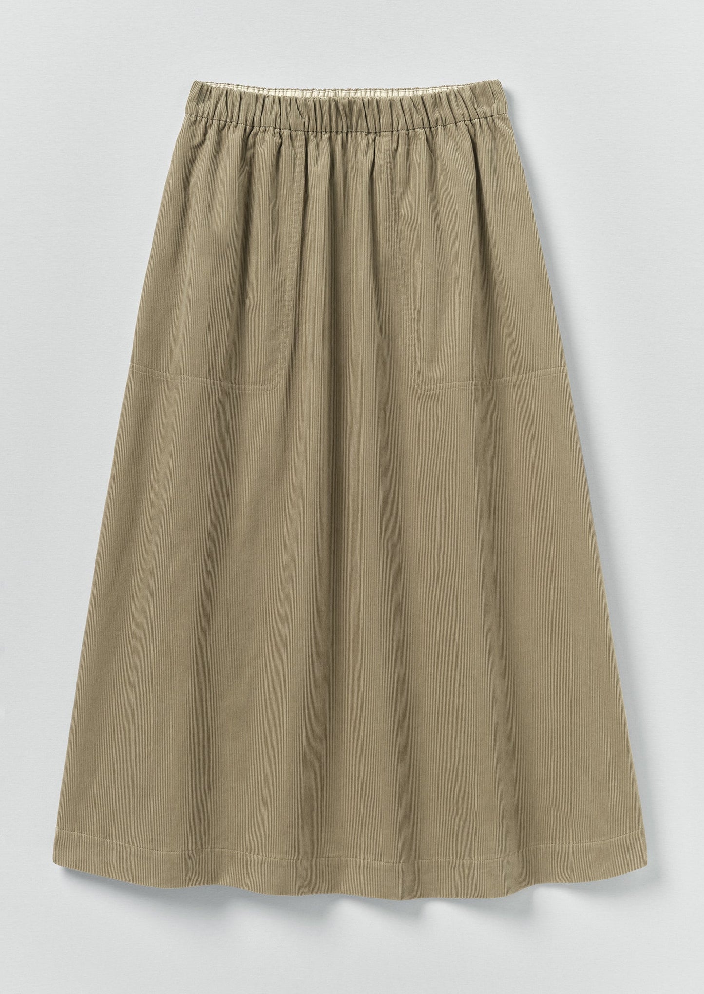 Organic Cord Pull On Skirt | Spelt