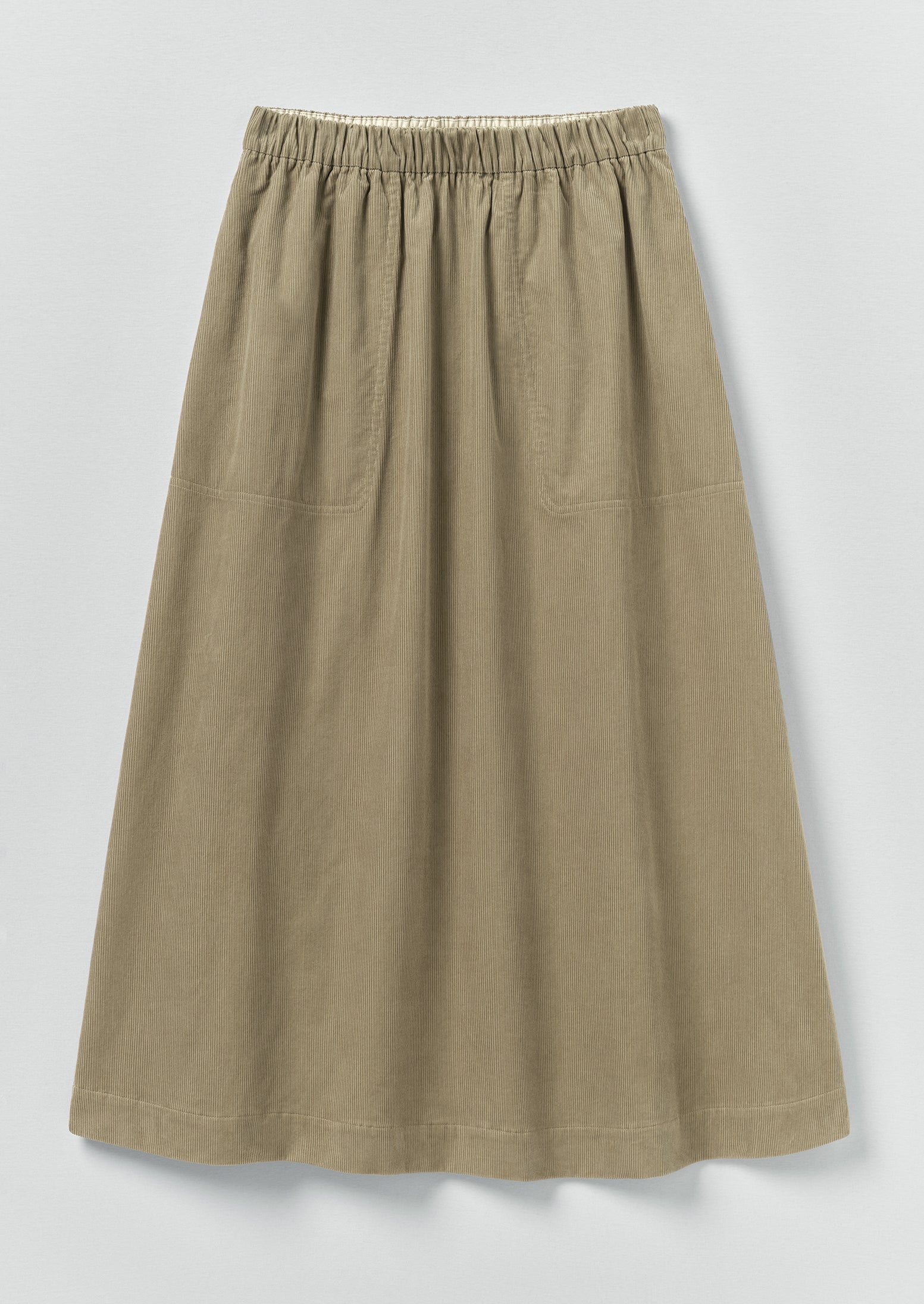 Organic Cord Pull On Skirt | Spelt