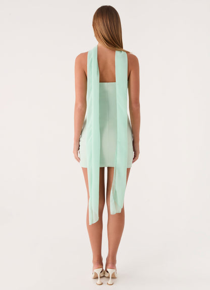 Libra Mini Dress - Sage