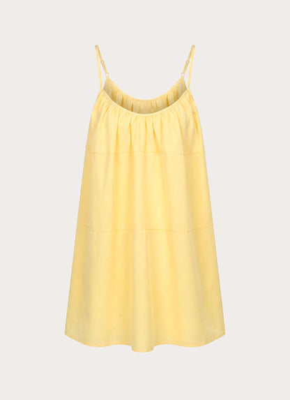 Lorima Mini Dress - Lemon