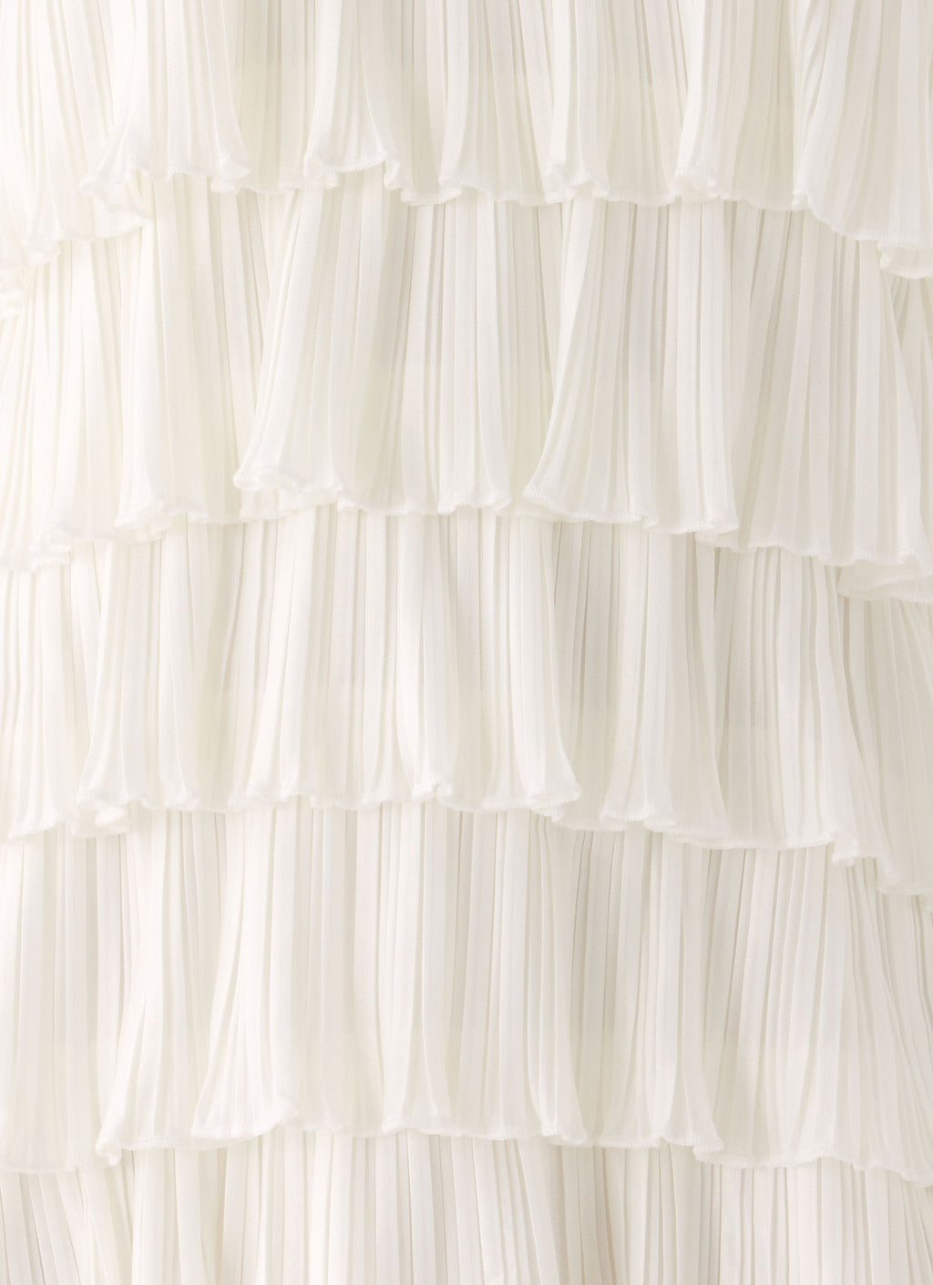 Lunar Bloom Mini Dress - Ivory