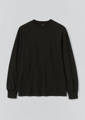 Long Sleeve Crew Neck Tee | Dark Charcoal