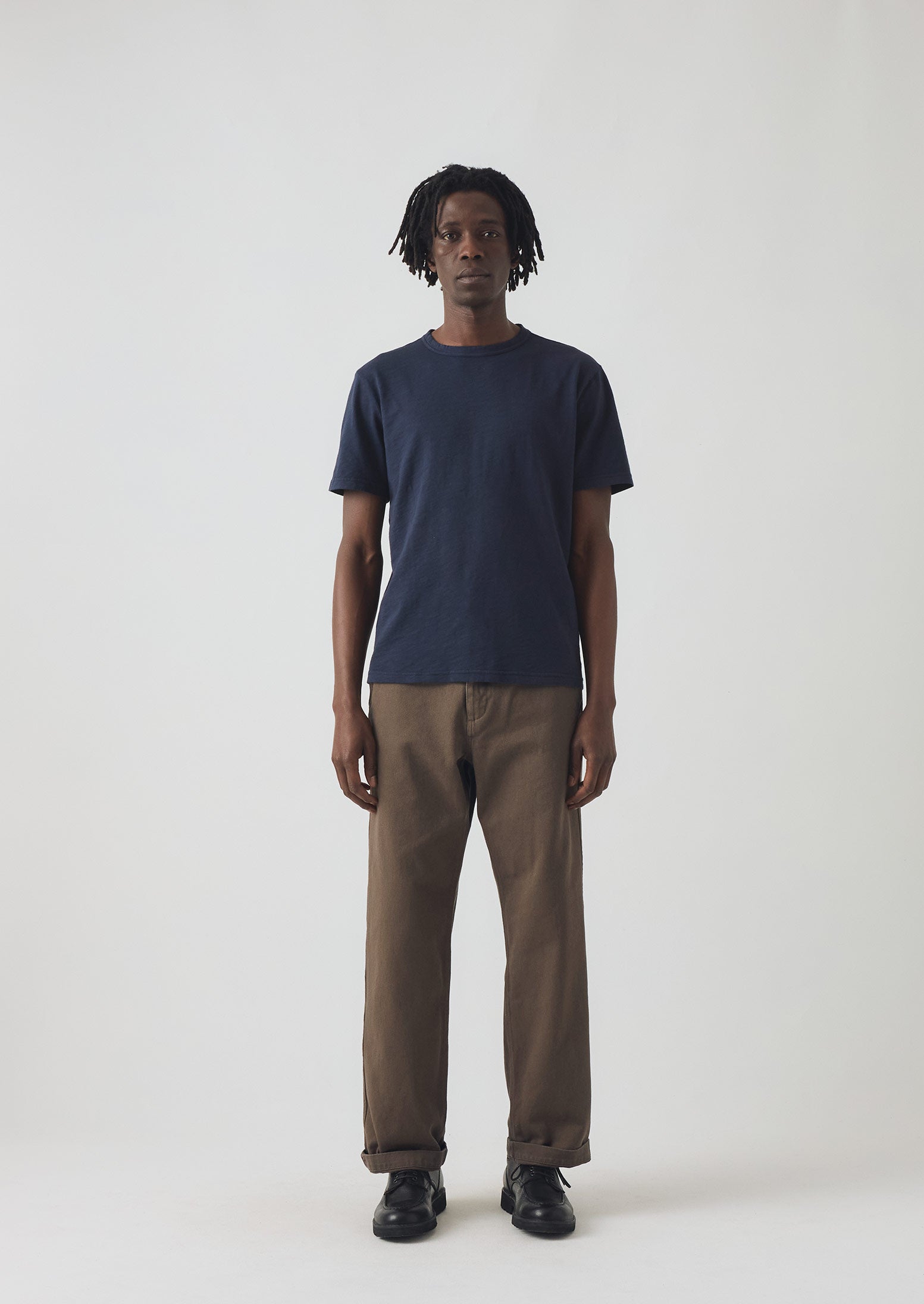 Rory Straight Leg Trousers | Mushroom