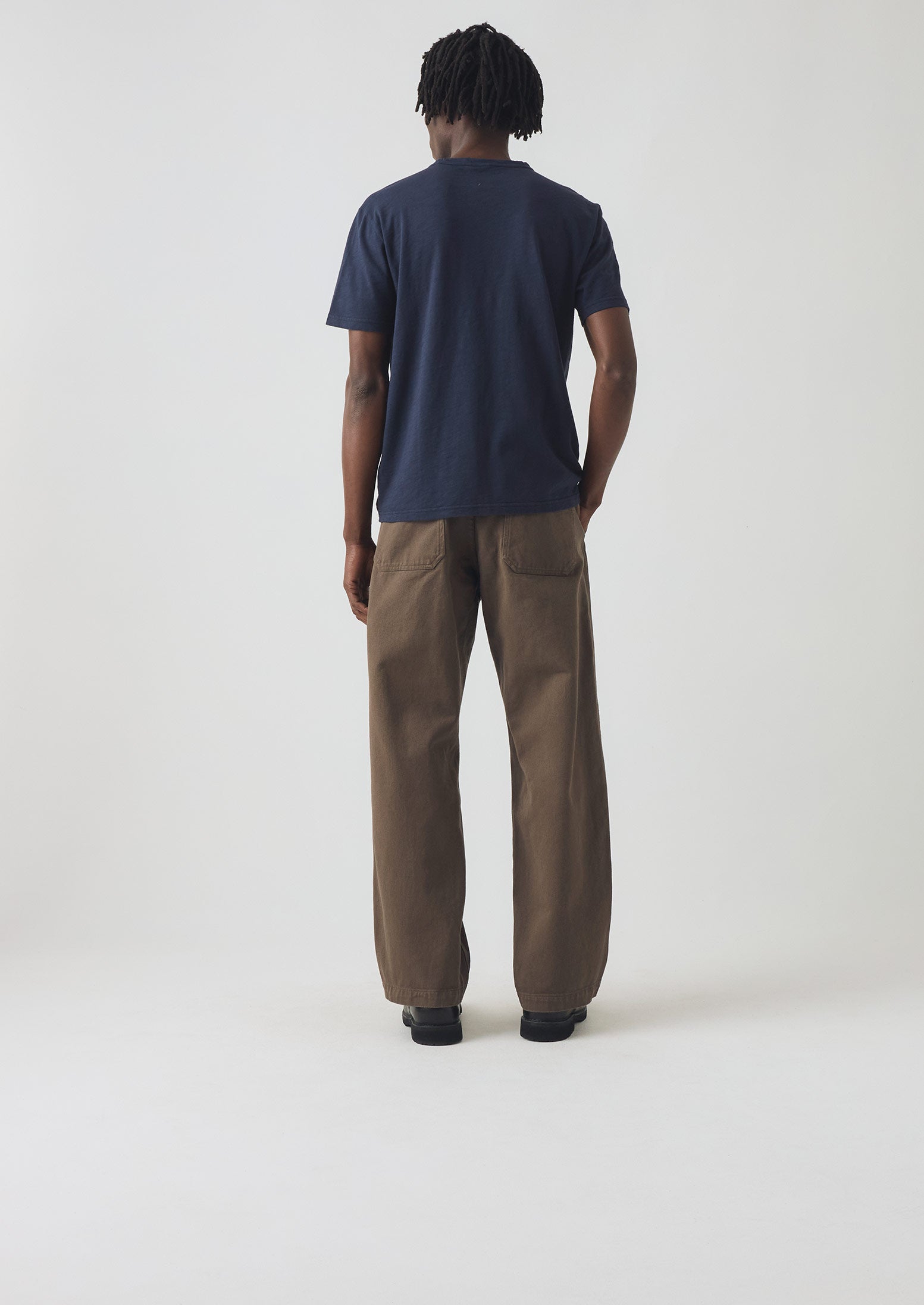 Rory Straight Leg Trousers | Mushroom