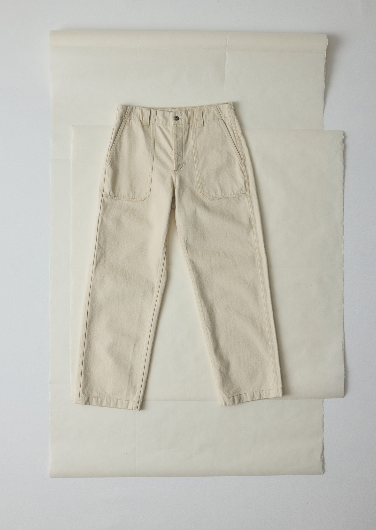 Rory Carpenter Ecru Denim Jeans | Ecru
