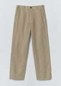 Rory Elasticated Cotton Linen Trousers | Salt