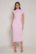 Milani Dress - Peony Pink