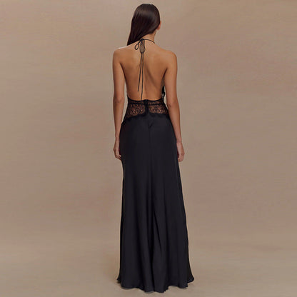 Livette - Satin Maxi Dress