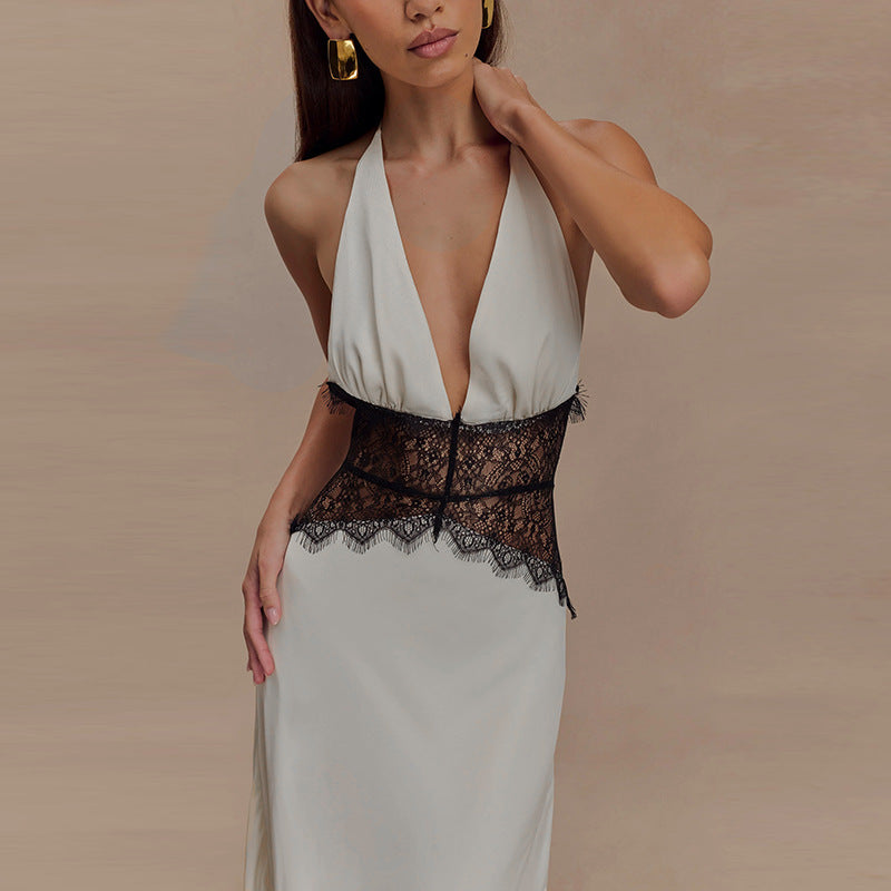 Livette - Satin Maxi Dress