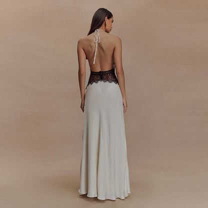 Livette - Satin Maxi Dress