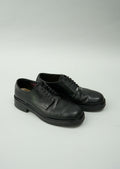 Reworn Sturlini Leather Derby Shoes Size 40 (588) | Black