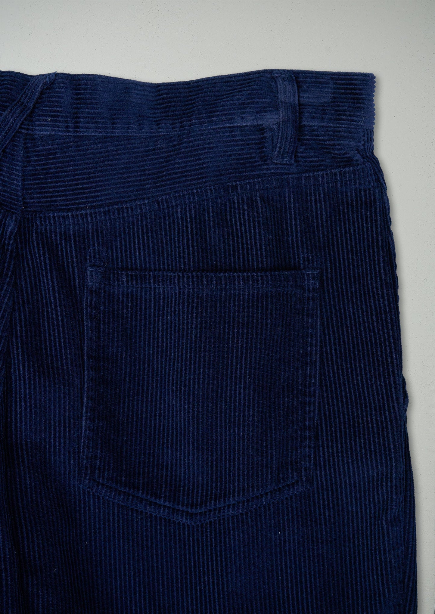 Reworn Cord Trousers Size 10 (1347) | Blue