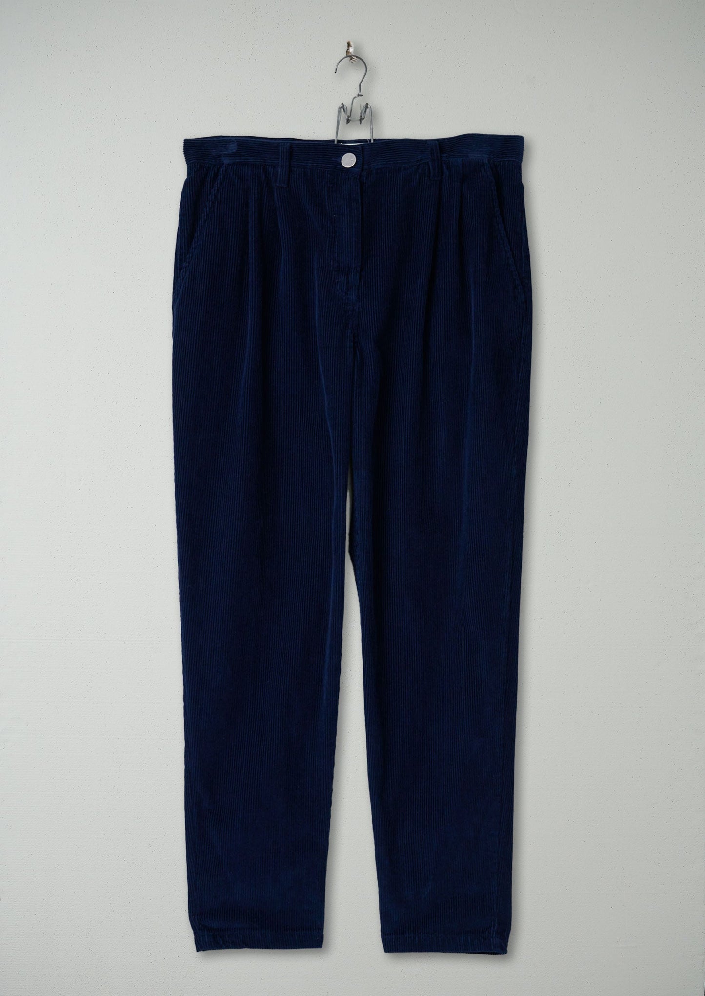 Reworn Cord Trousers Size 10 (1347) | Blue