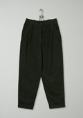 Reworn Cotton Canvas Trousers Size 8 (978) | Ash Green