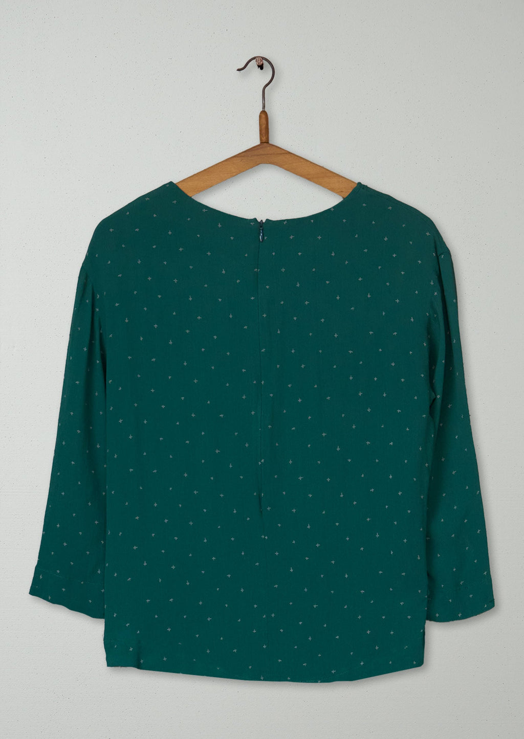 Reworn Madoka Top Size 12 (1031) | Teal