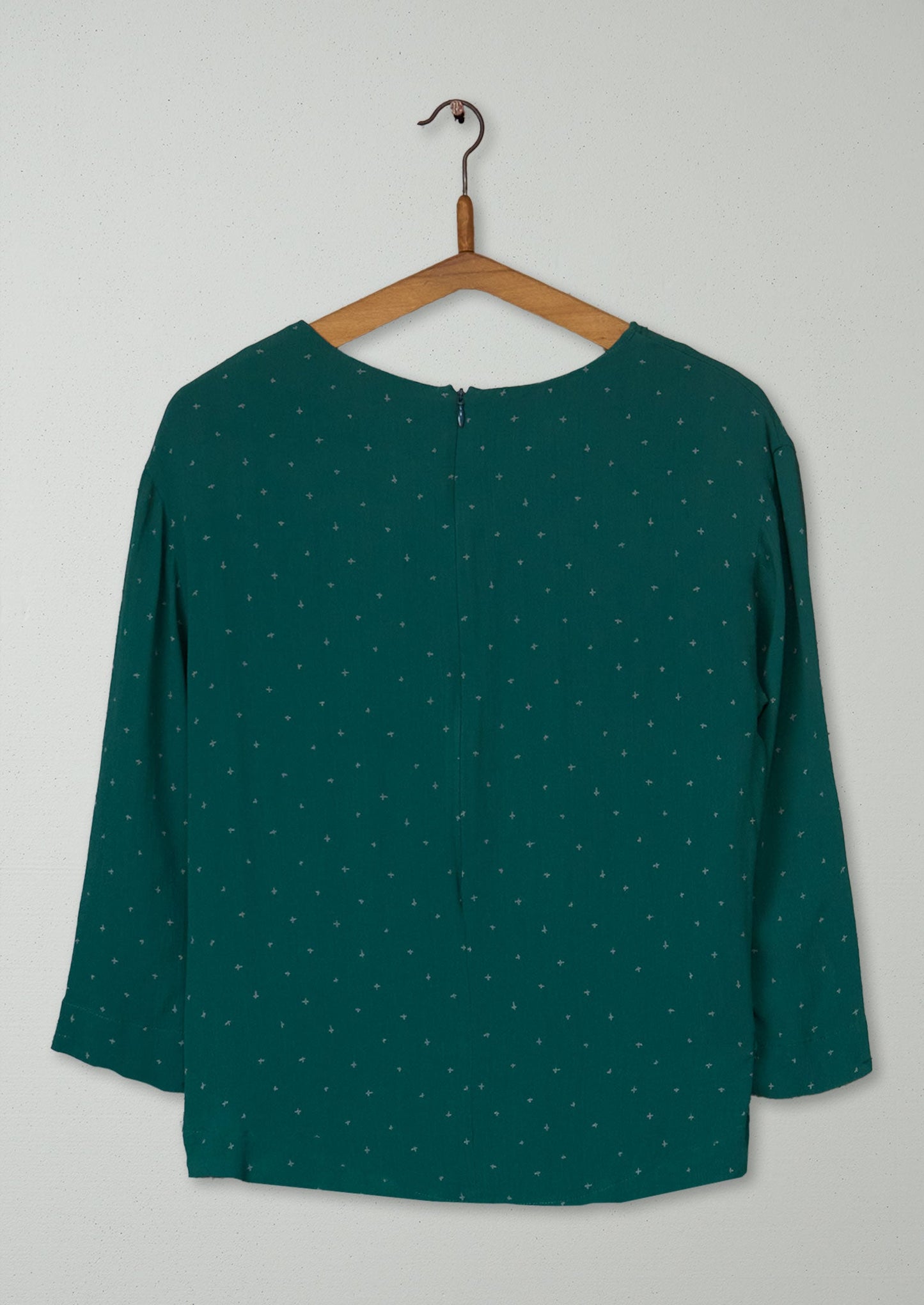 Reworn Madoka Top Size 12 (1031) | Teal
