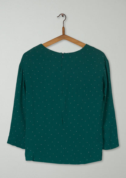 Reworn Madoka Top Size 12 (1031) | Teal