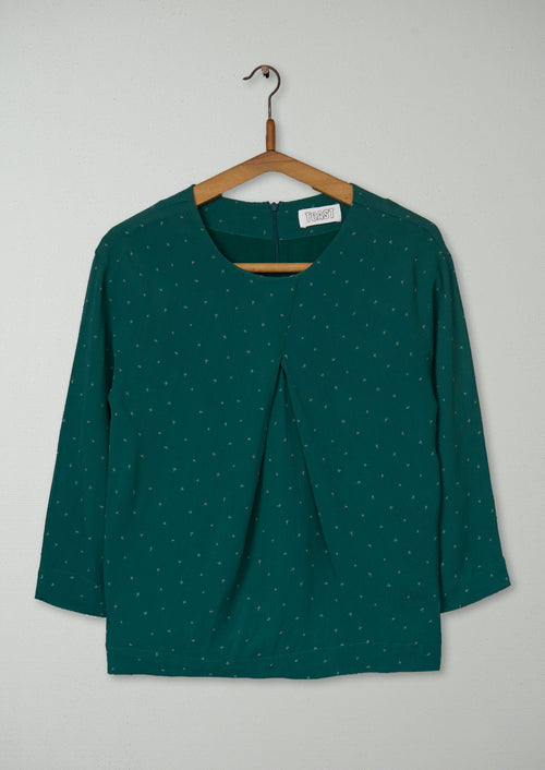 Reworn Madoka Top Size 12 (1031) | Teal