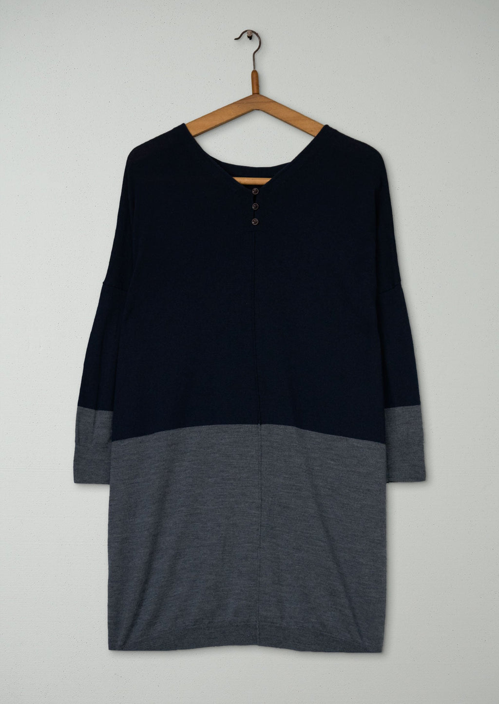 Reworn Jumper Dress Size S (628) | Multi