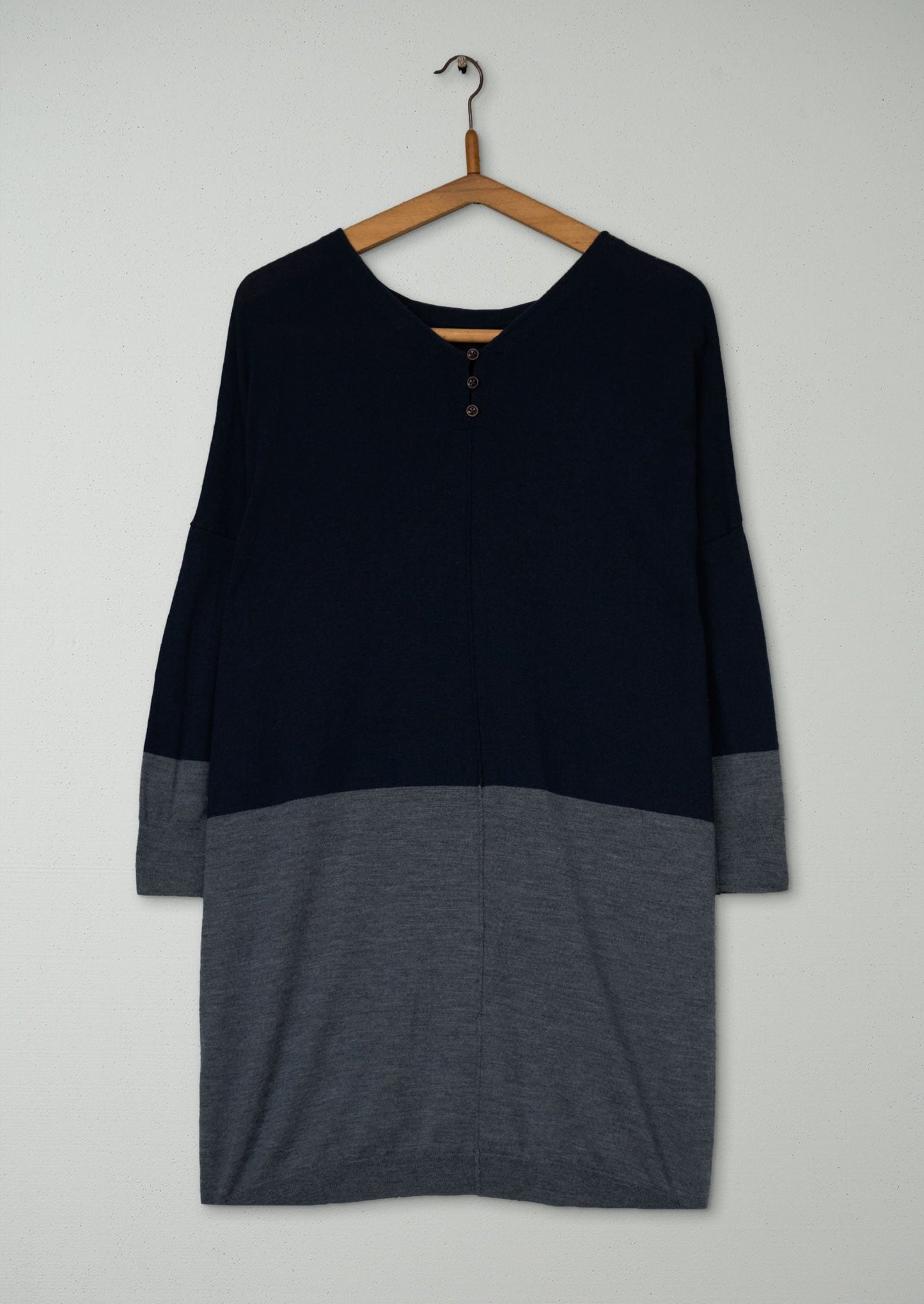 Reworn Jumper Dress Size S (628) | Multi