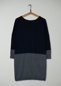 Reworn Jumper Dress Size S (628) | Multi