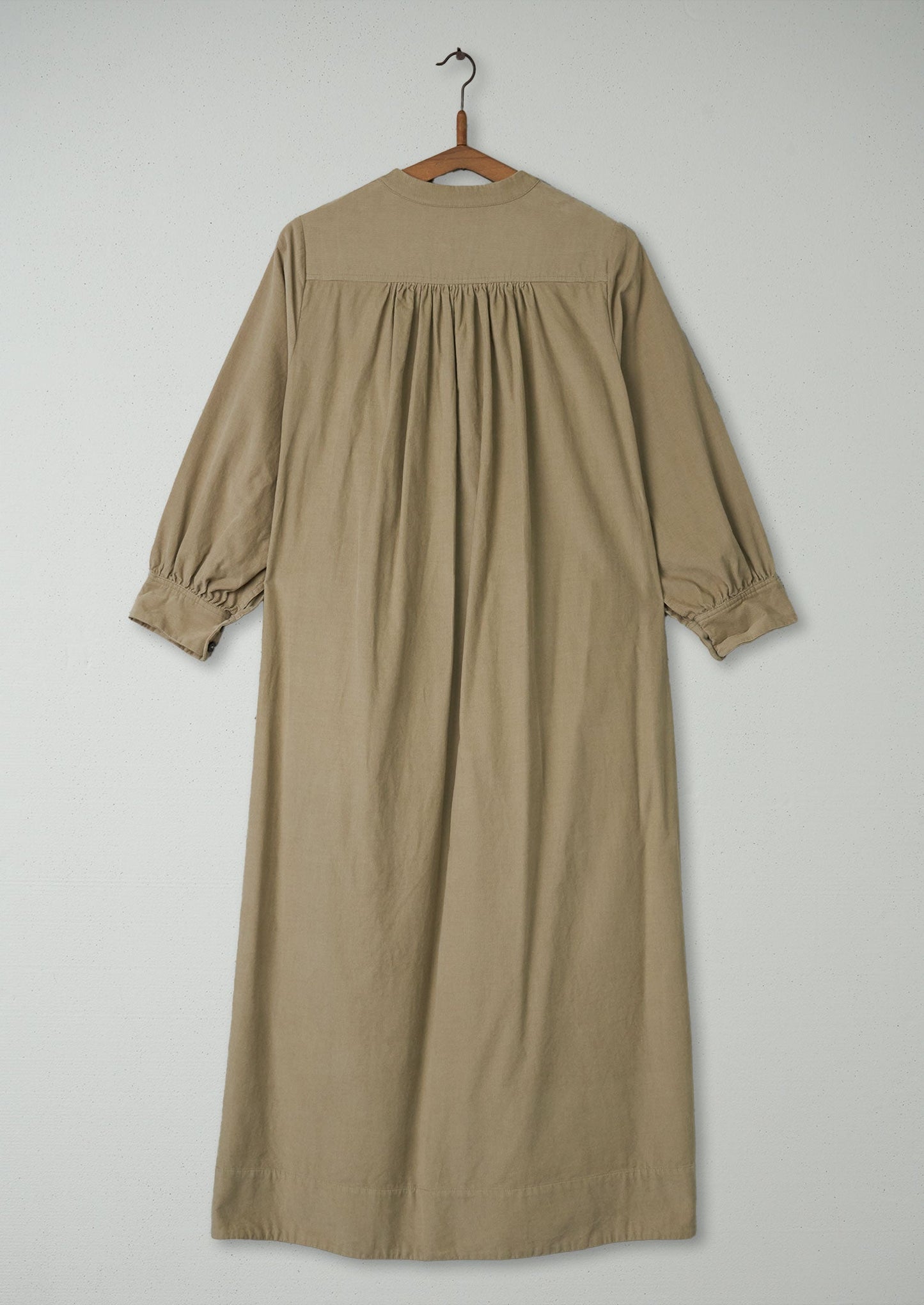 Reworn Bib Front Needlecord Dress Size 6 (1528) | Pebble