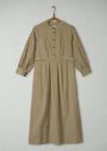 Reworn Bib Front Needlecord Dress Size 6 (1528) | Pebble