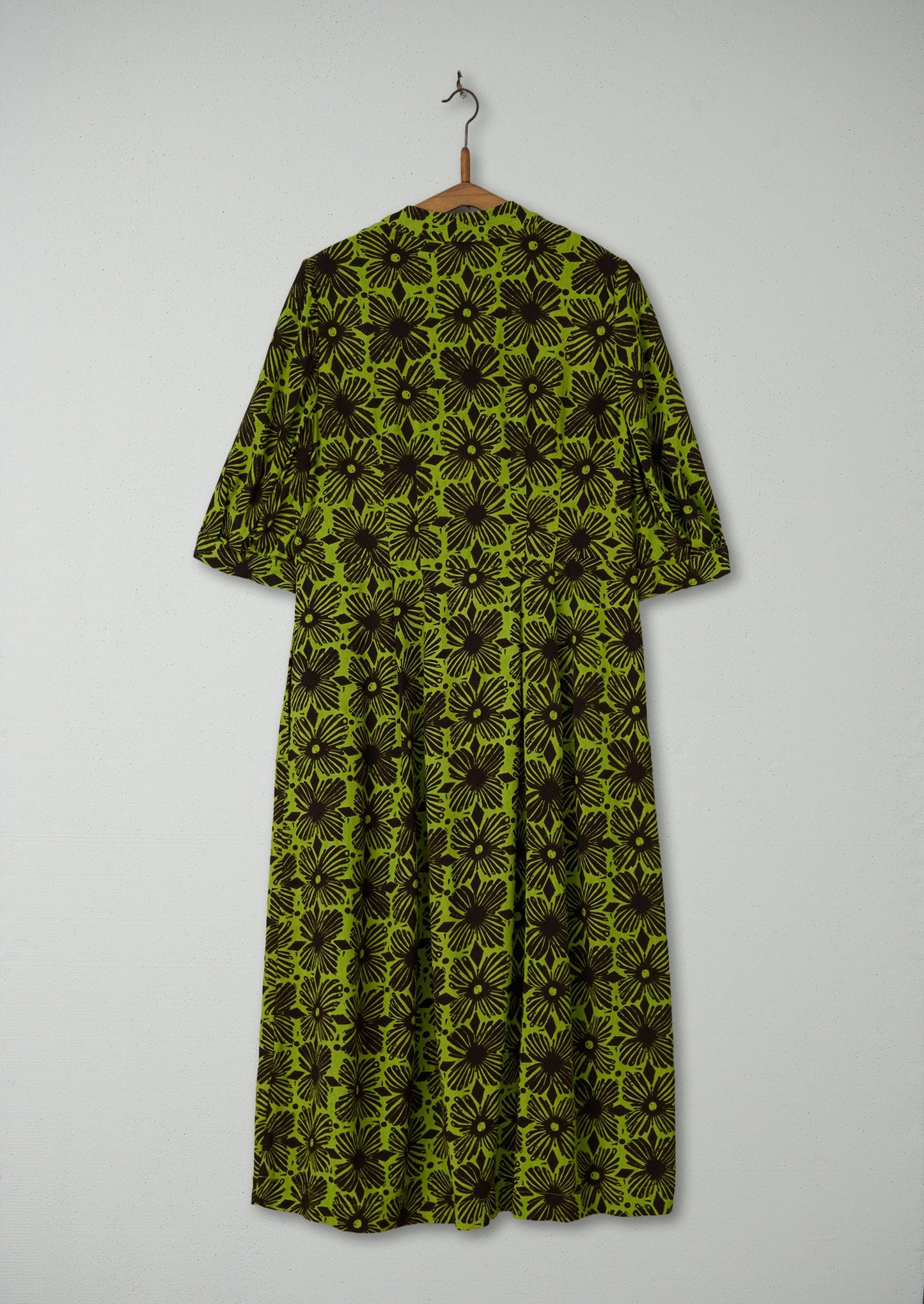 Reworn Tie Neck Print Dress Size 4 (1636) | Multi