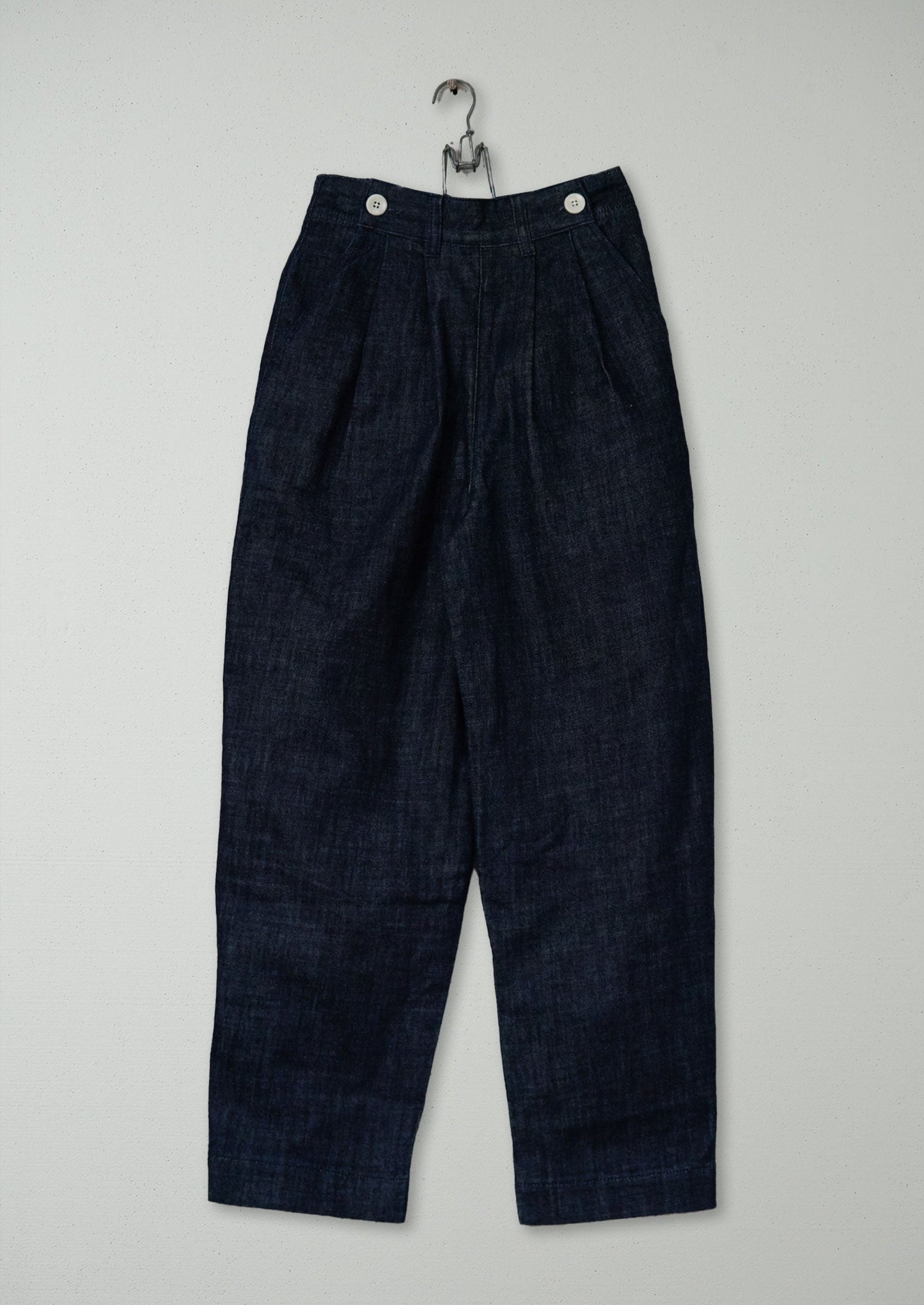 Reworn Indigo Denim Trousers Size 4 (1048) | Indigo