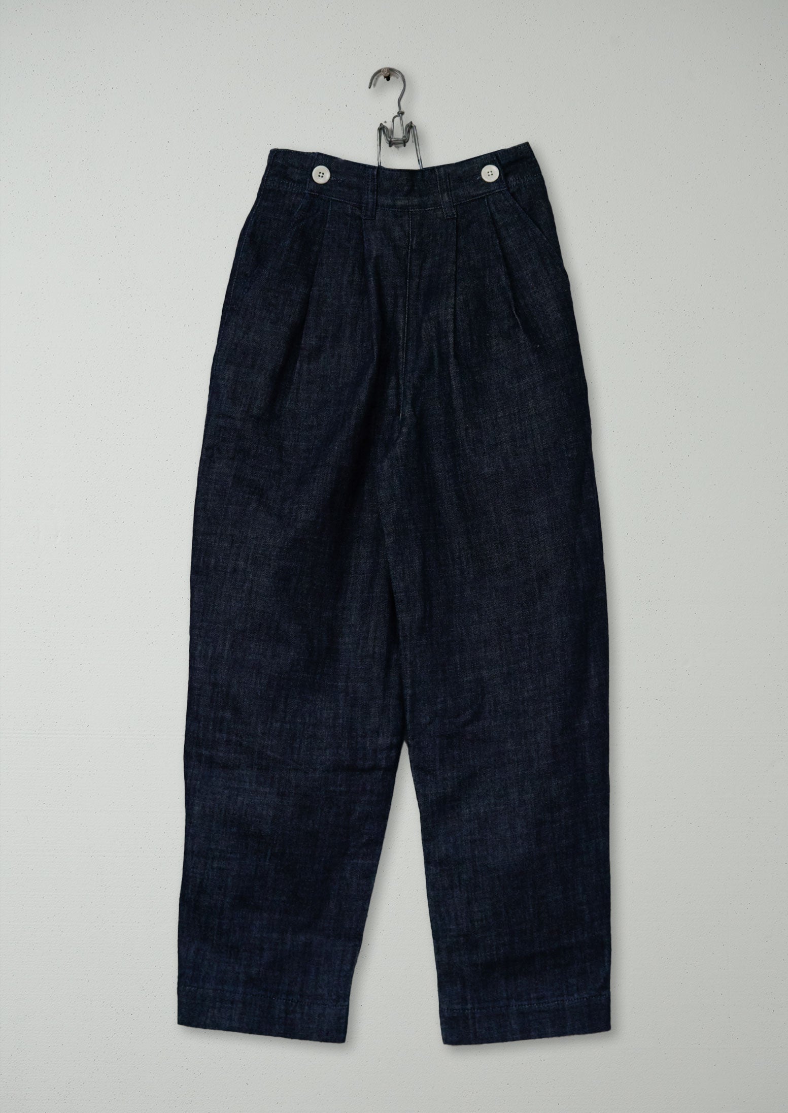 Reworn Indigo Denim Trousers Size 4 (1048) | Indigo