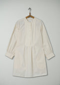 Reworn Cotton Long Shirt Size 6 (934) | Ecru