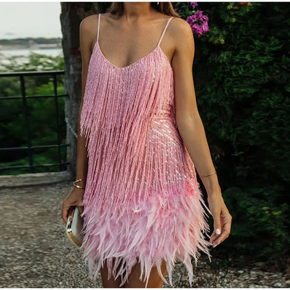 Blair - Playful Sequin Mini Dress