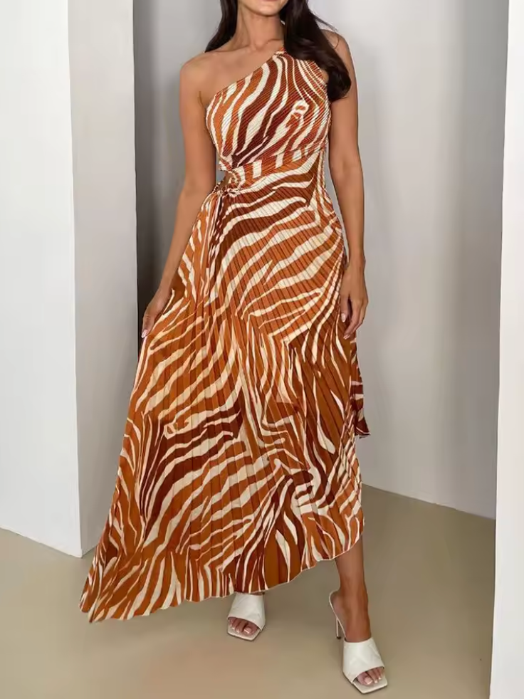 Parker - Elegant Pleated Summer Dress