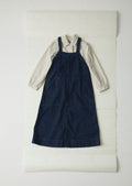 Patch Pocket Denim Dungaree Dress | Indigo