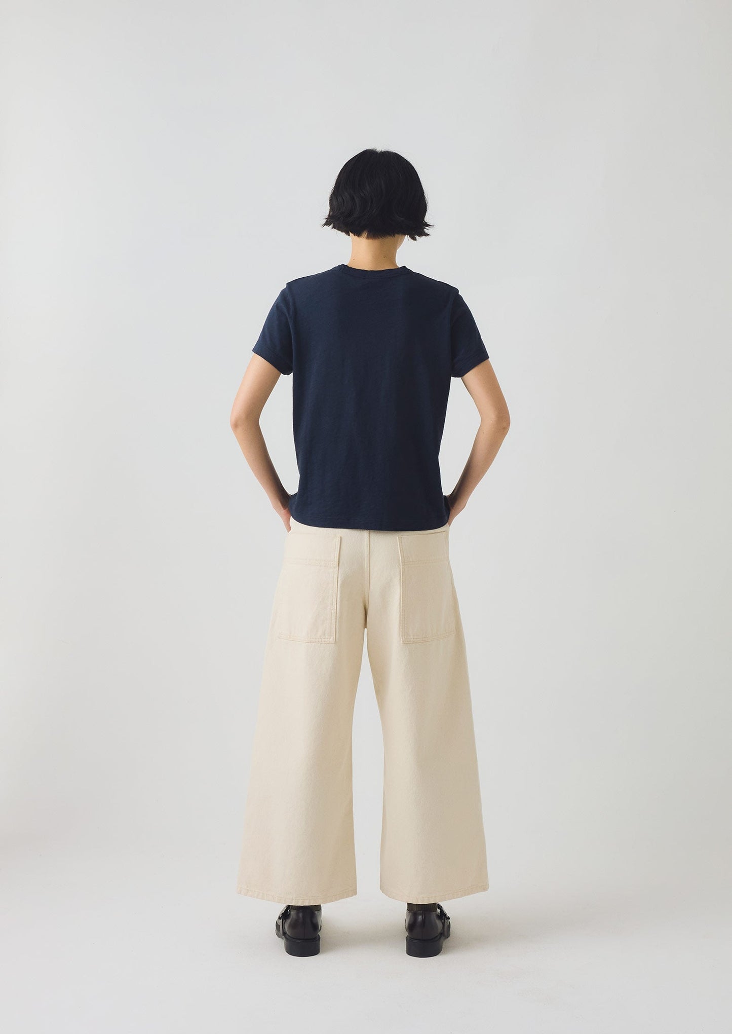 Sadie Organic Cotton Boy Tee | Dark Indigo