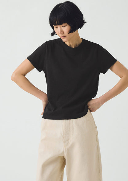 Sadie Organic Cotton Boy Tee | Carbon Black