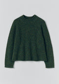 Orla Donegal Wool Sweater | Emerald