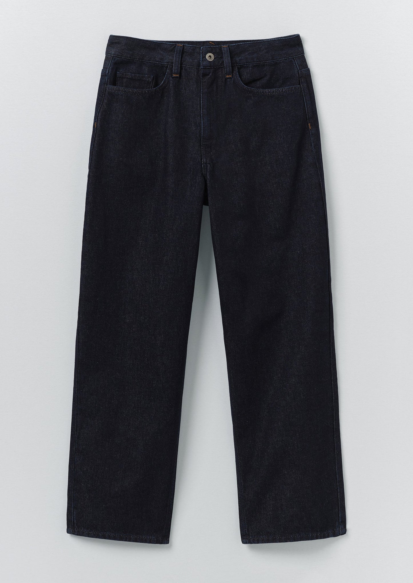 Indigo Denim Tapered Trousers | Indigo