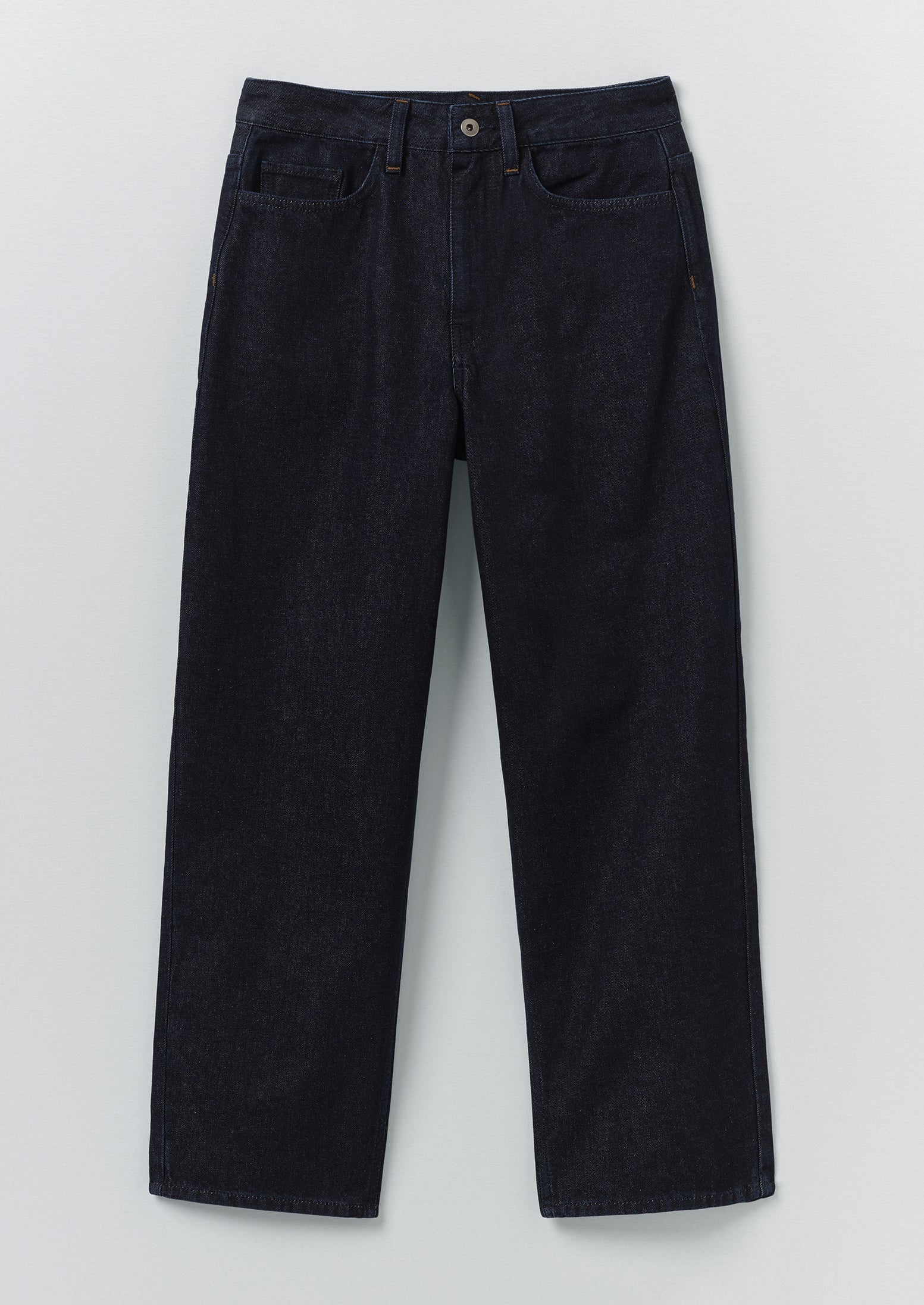 Indigo Denim Tapered Trousers | Indigo