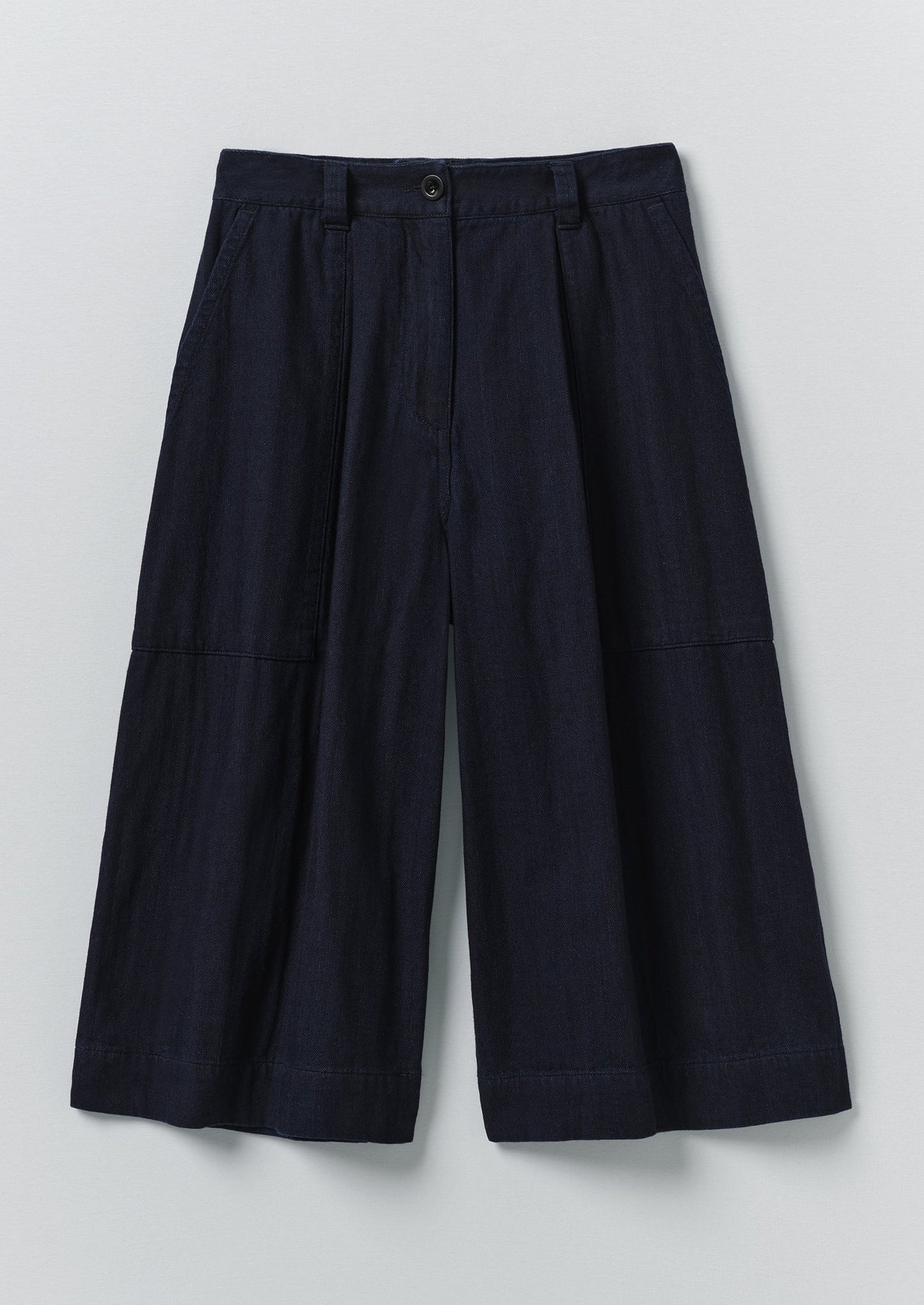 Japanese Denim Culottes | Indigo