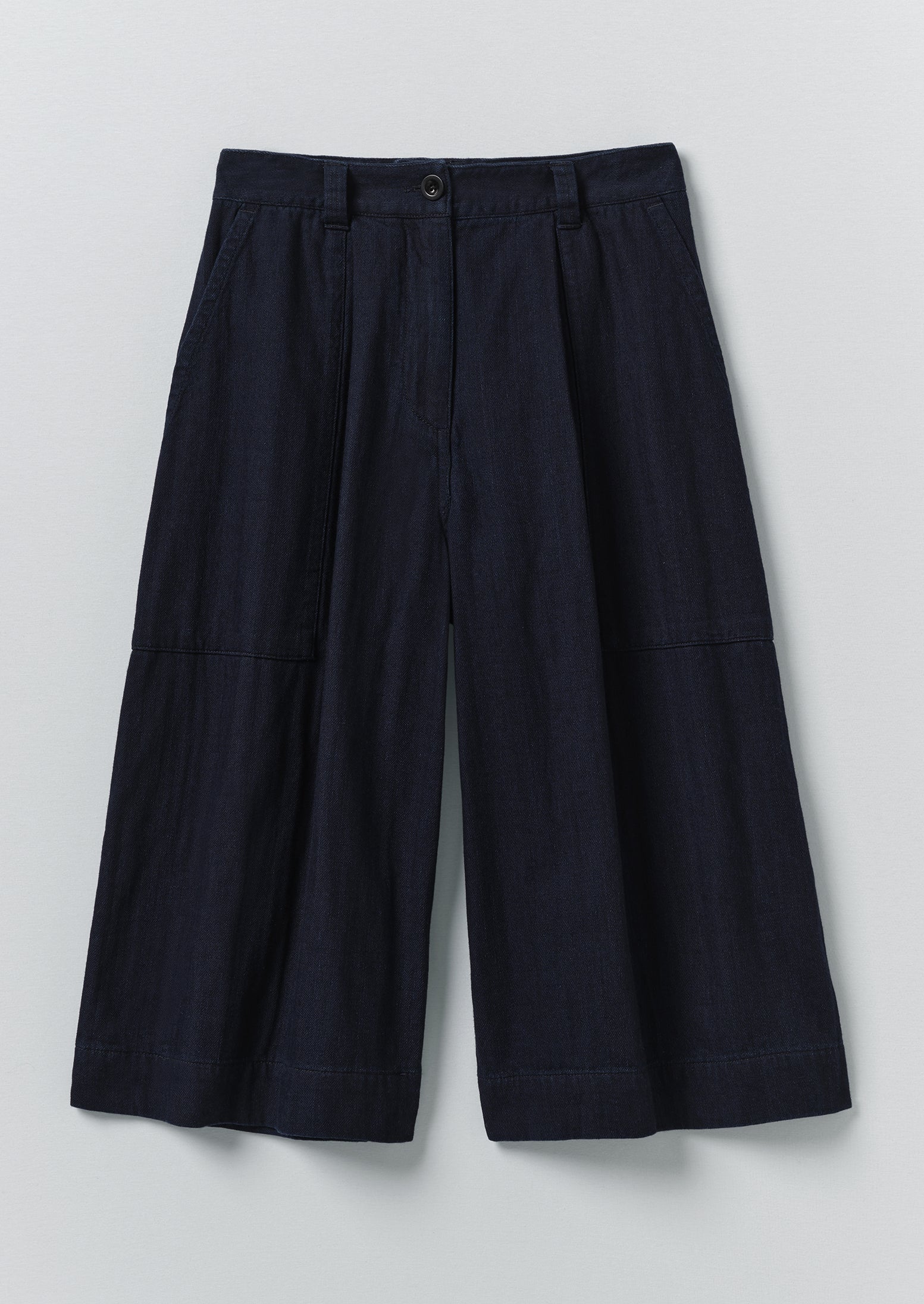 Japanese Denim Culottes | Indigo