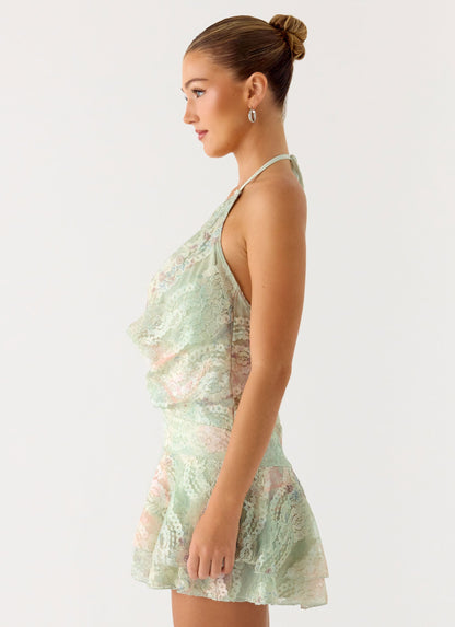 When I Move Mini Dress - Mystic Paisley