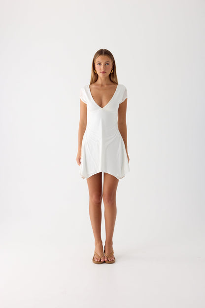 Zev Mini Dress - White