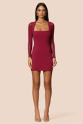 Nookie Amore Mini Dress - Ruby
