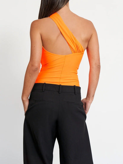 Lana Bodysuit - Neon Orange