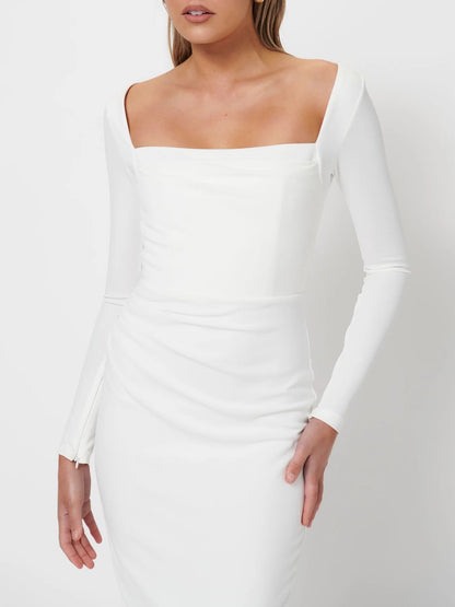 Mari Dress - Ivory
